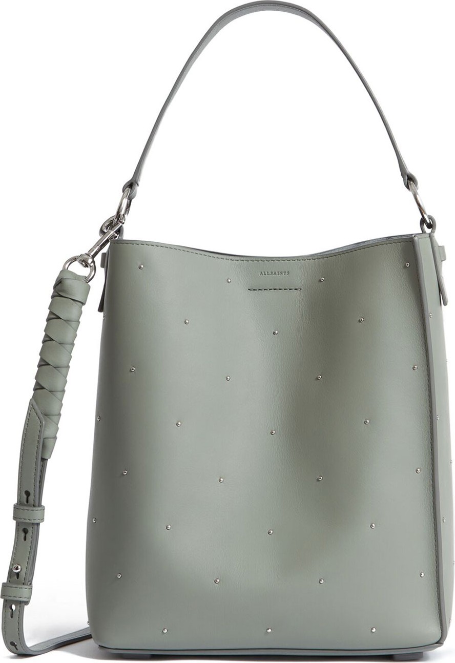 ALLSAINTS Kathi Studded Leather Tote Bag
