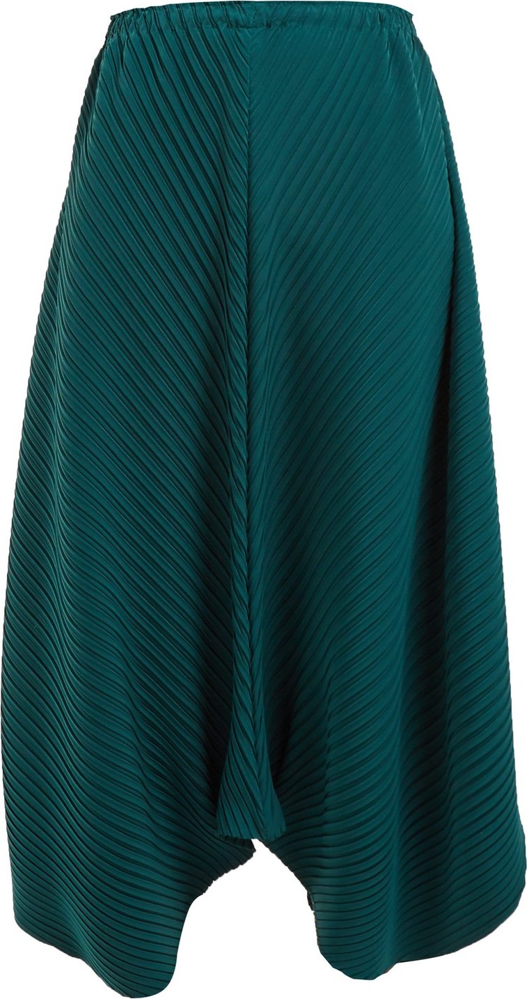 Issey Miyake Bloom pleated balloon culottes