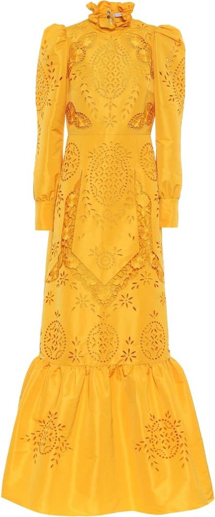 Erdem Carnation Frida broderie-anglaise dress