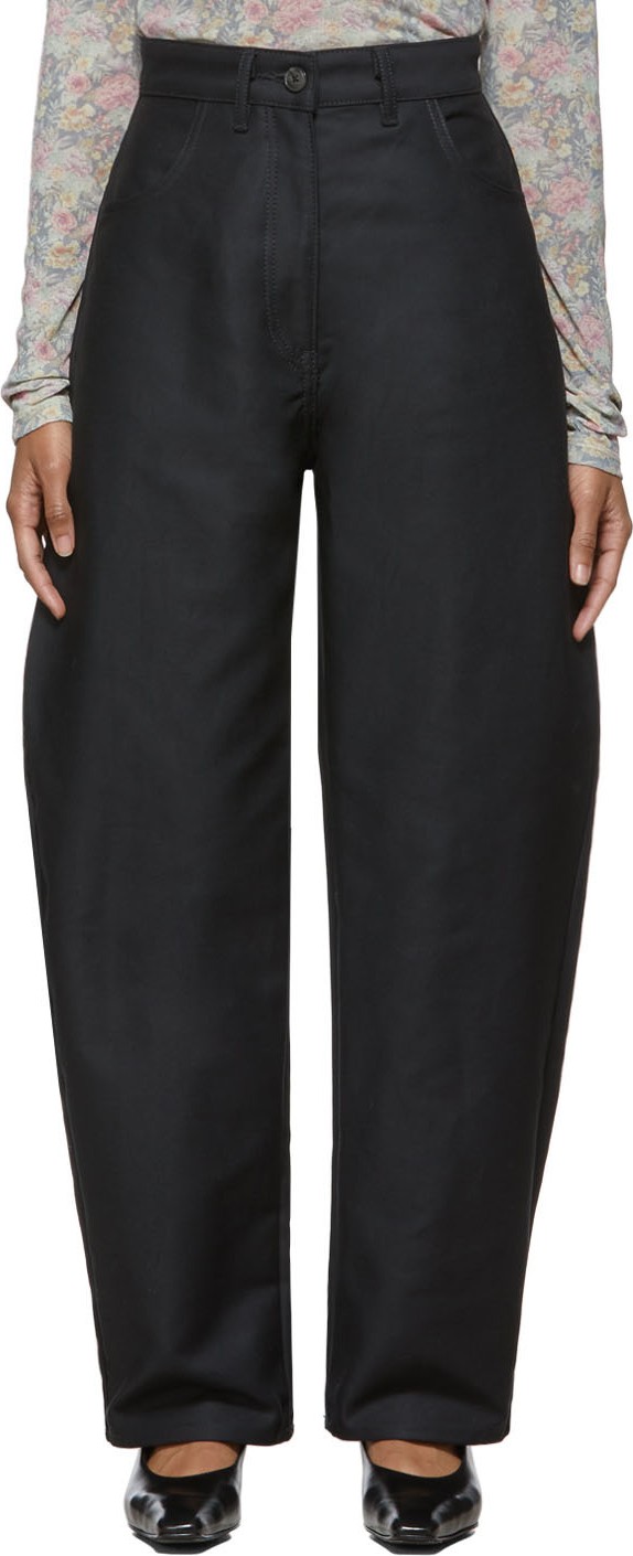 EDIT Black Banana Trousers