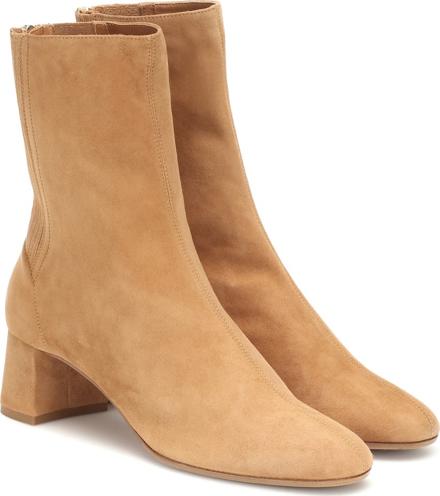 Aquazzura Saint Honore suede ankle boots