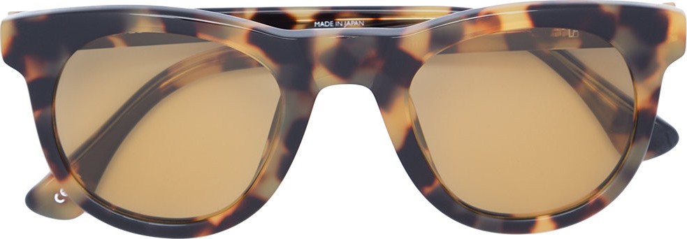 Linda Farrow Dries Van Noten x Linda Farrow tortoiseshell print square sunglasses