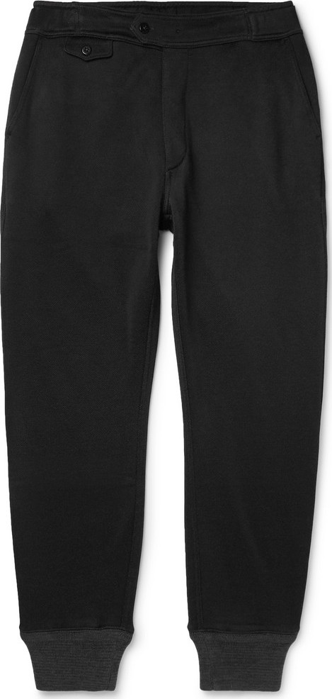 Rrl Slim-Fit Fleece-Back Jersey Track Pants
