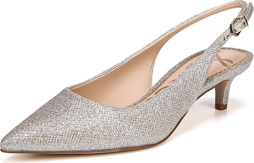 Sam Edelman Ludlow Glitter Mesh Slingback Pump