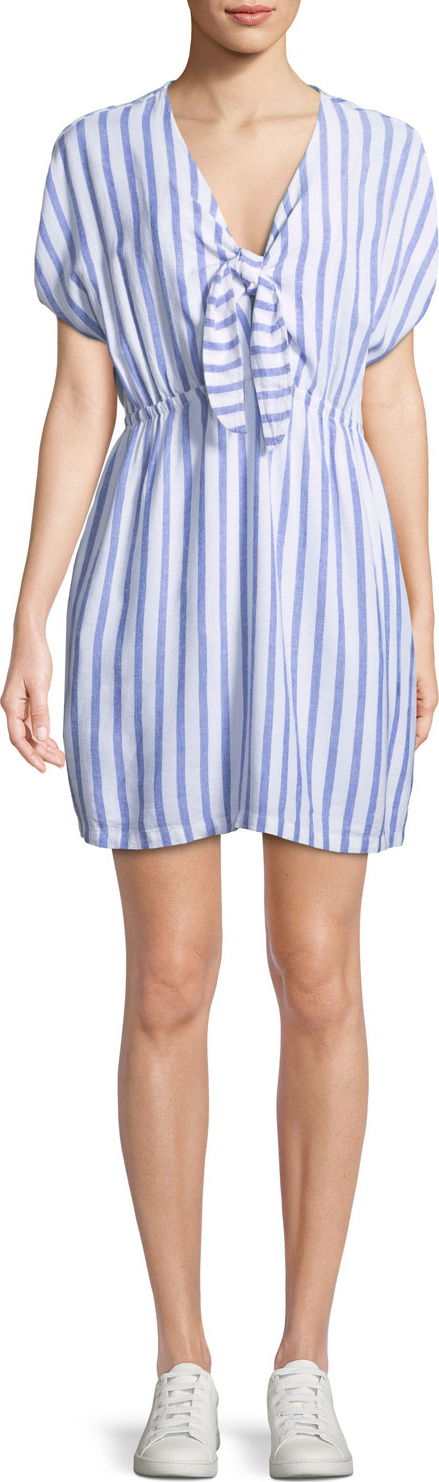 RAILS Charlotte Striped Tie-Front Dress
