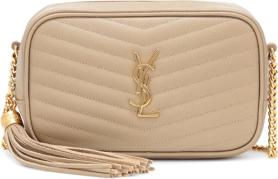 Saint Laurent Lou Mini leather crossbody bag