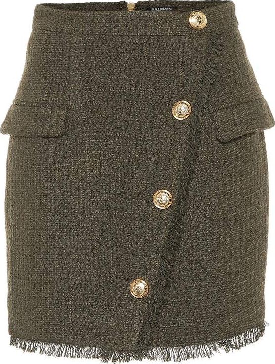 Balmain Tweed miniskirt