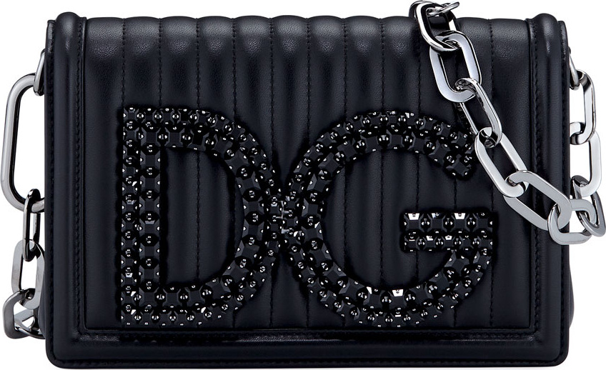 Dolce & Gabbana DG Girls Quilted Leather Crossbody Bag
