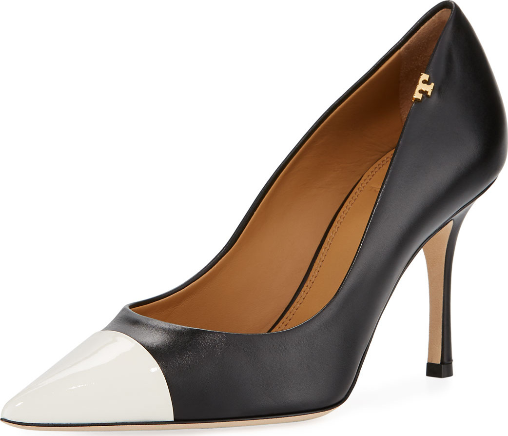 Tory Burch Penelope Two-Tone 85mm Pumps