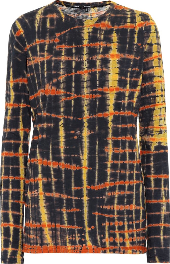 Proenza Schouler Tie-dye cotton top