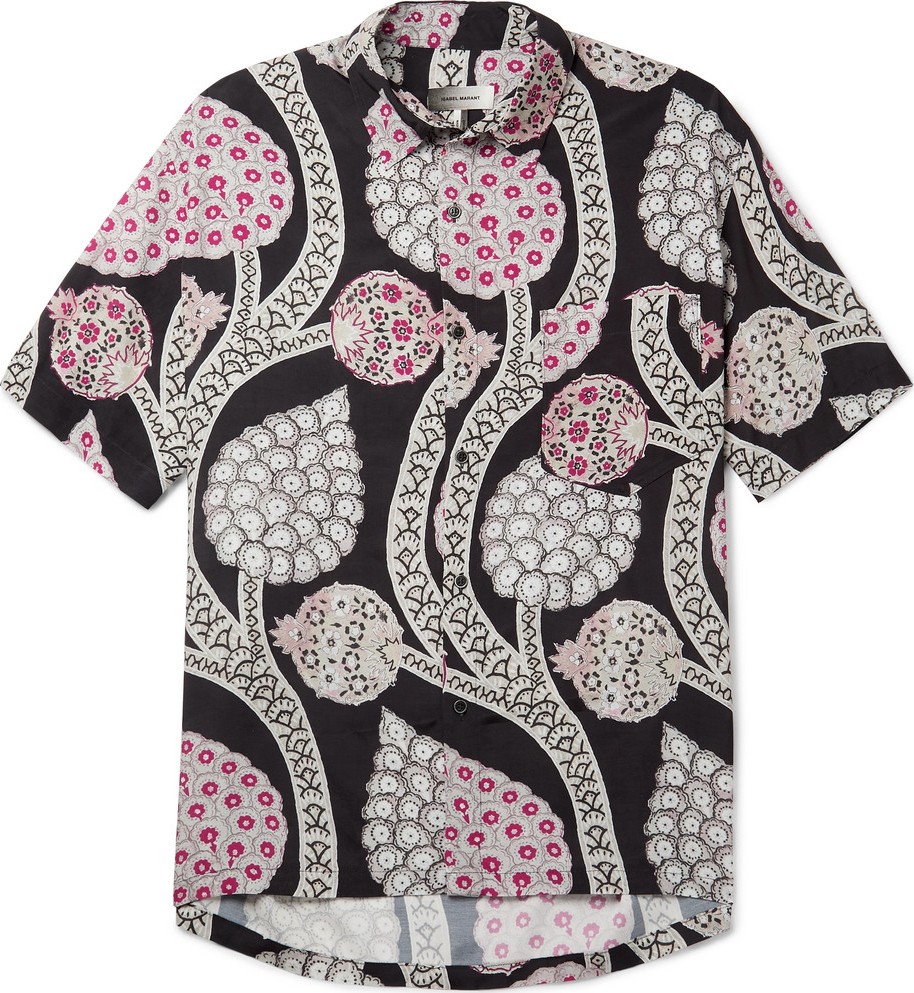 Isabel Marant Eggy Printed Voile Shirt