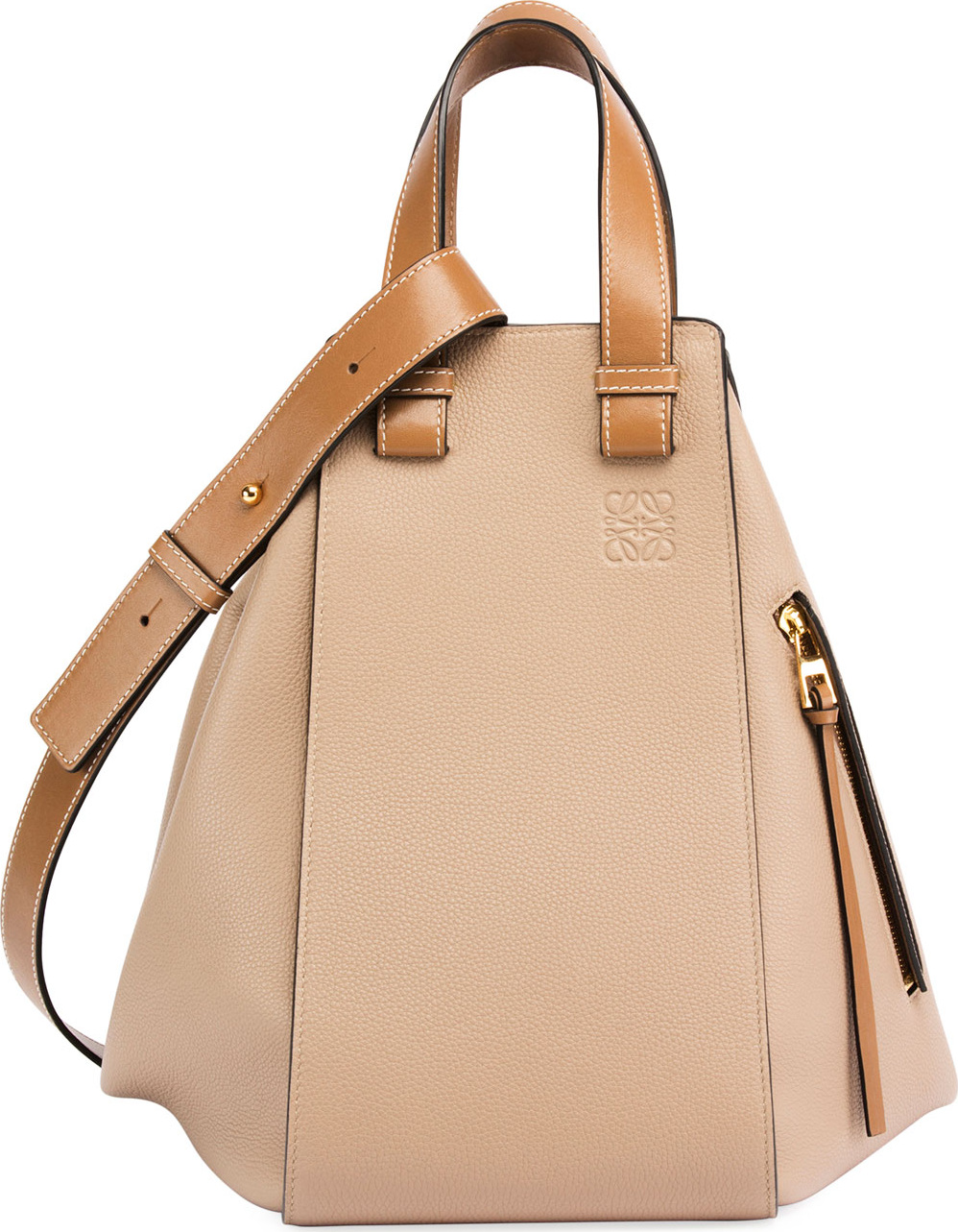 LOEWE Hammock Two-Tone Leather Bag