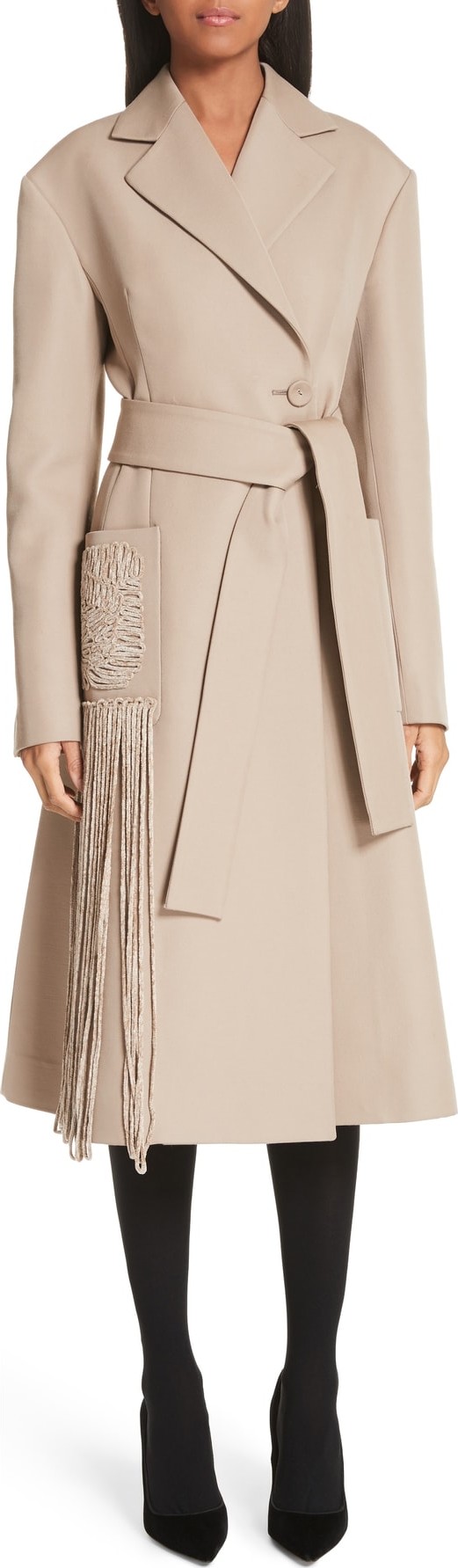 Proenza Schouler Proenza Schoulder Long Wrap Coat