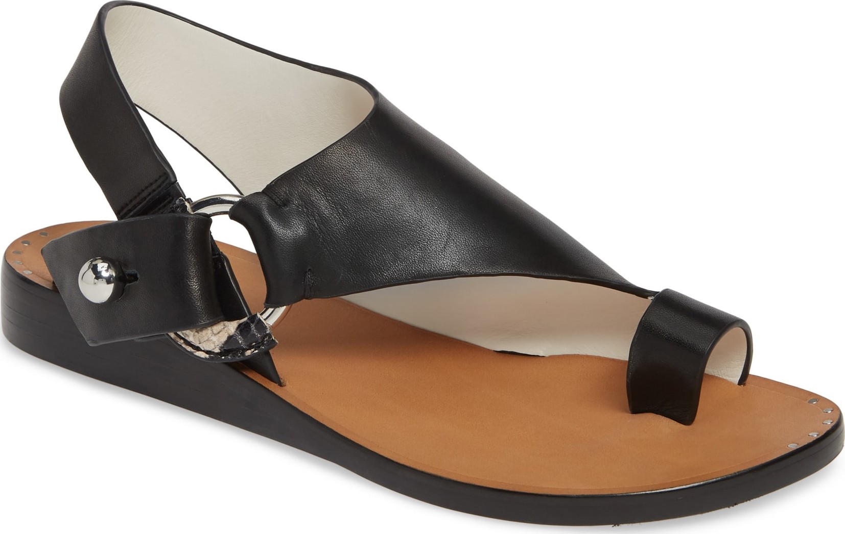 Rag & Bone Arc Toe Loop Sandal