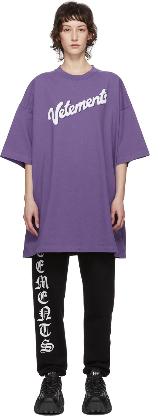 Vetements Purple Milka T-Shirt