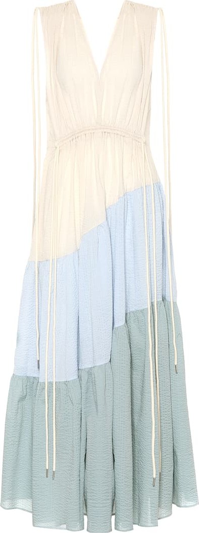 Lee Mathews Cotton maxi dress