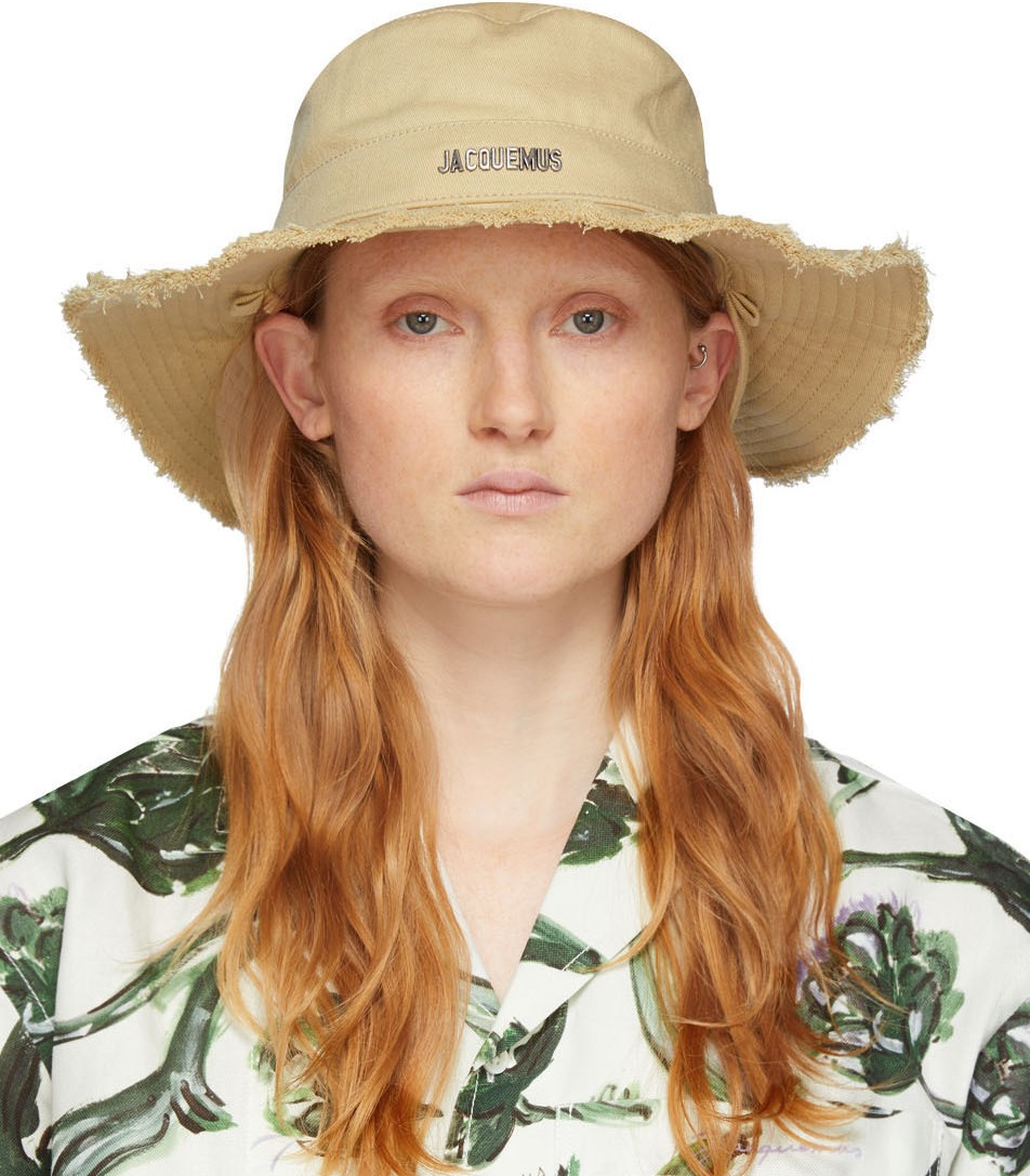 Jacquemus Beige 'Le Bob Artichaut' Bucket Hat