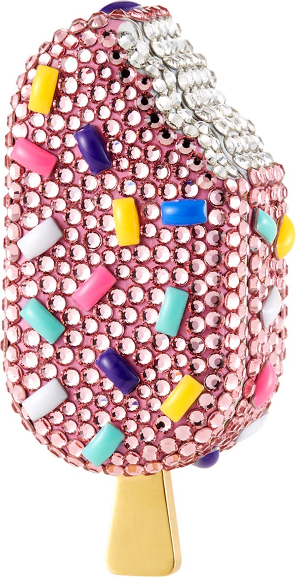 Judith Leiber Strawberry Sprinkle Popsicle Pillbox