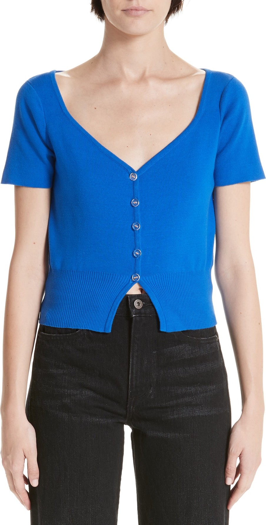 Simon Miller Senoia Fitted Crop Cardigan