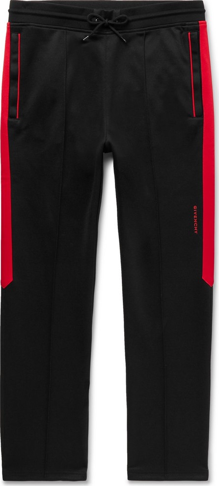 Givenchy Logo-Detailed Striped Jersey Sweatpants