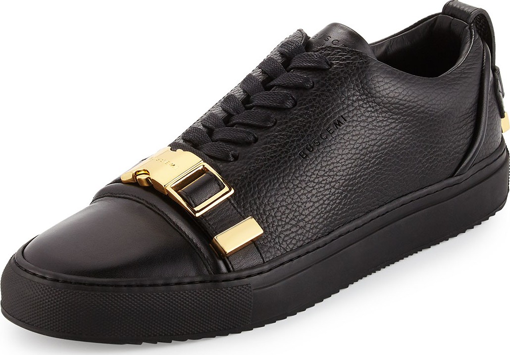 Buscemi Men's 50mm Low-Top Sneakers, Black