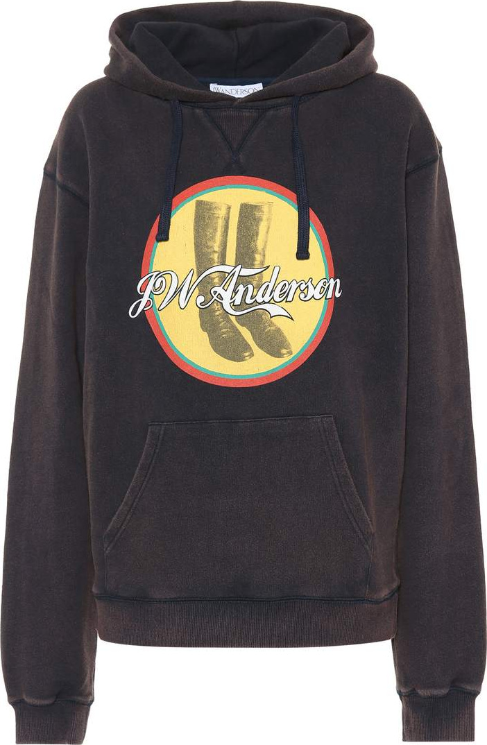 J.W.Anderson JWA Cola Boots cotton hoodie