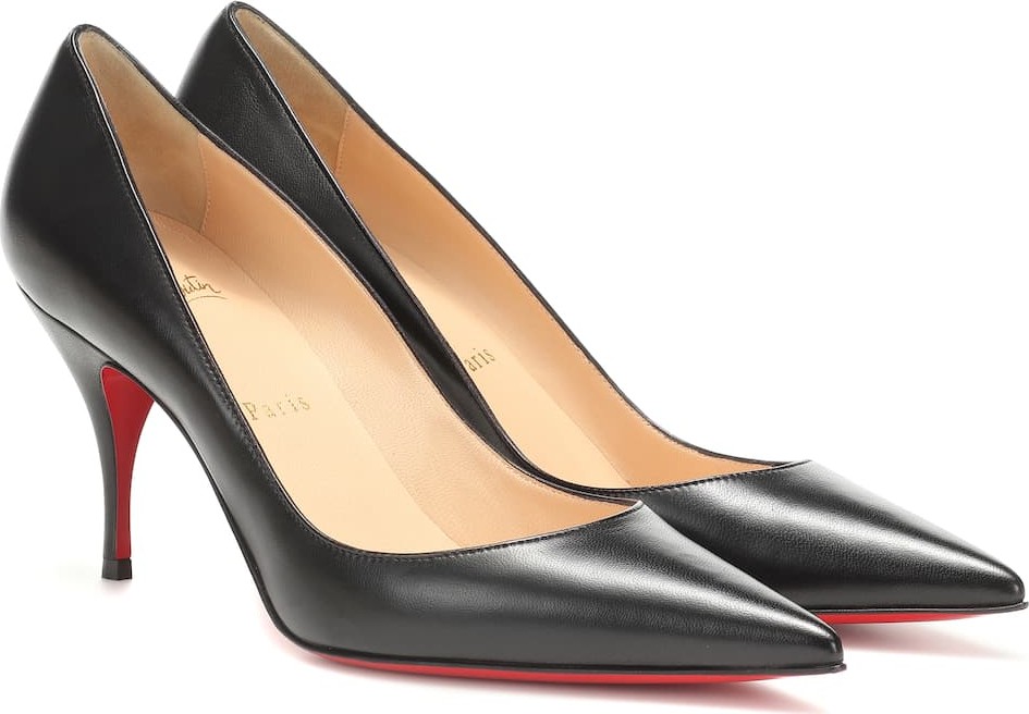 Christian Louboutin Clare 80 nappa leather pumps