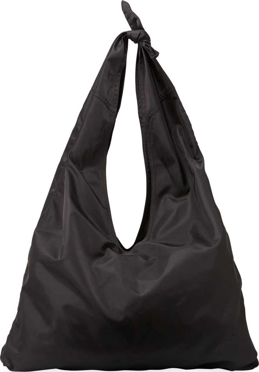 THE ROW Bindle Knot Nylon Hobo Bag