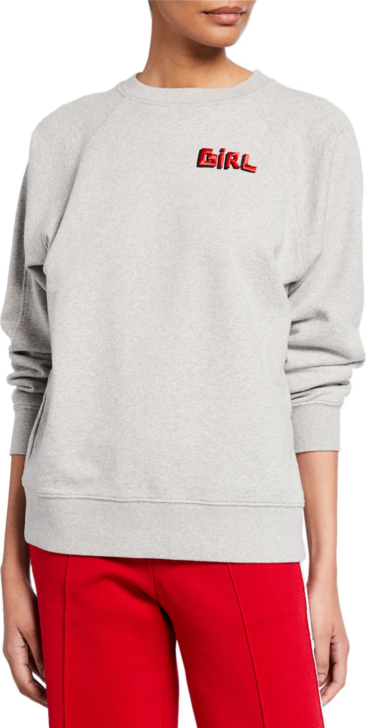 Bella Freud Girl Raglan Sweatshirt