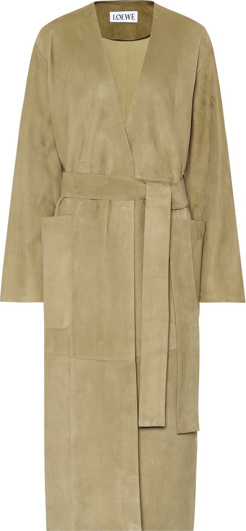 LOEWE Suede coat