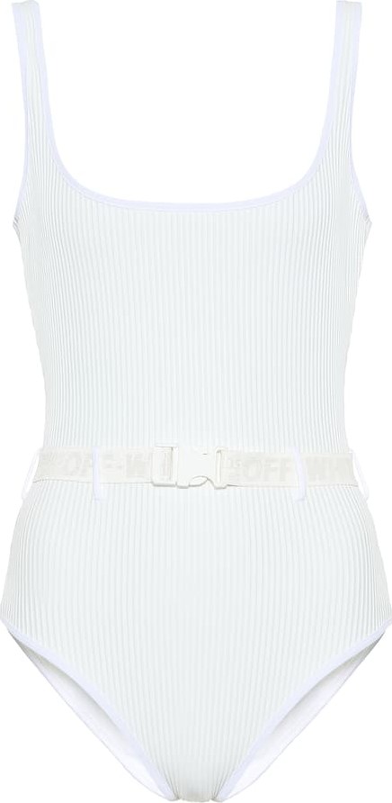 Off White Belted swimsuit