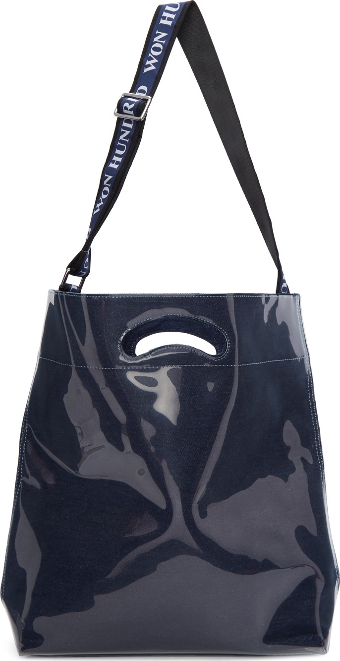 Won Hundred Blue Journey Signature Shopper Tote