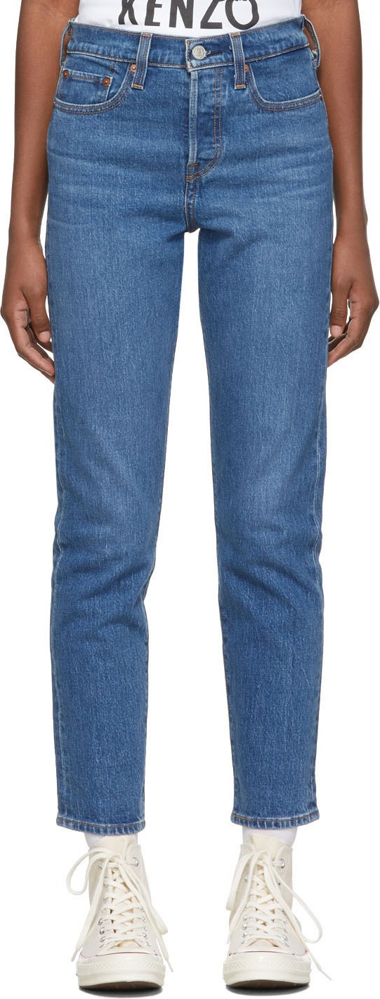 LEVI’S Blue Wedgie Icon Fit Jeans