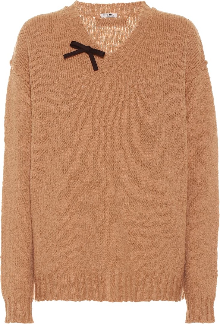 Miu Miu Wool-blend sweater