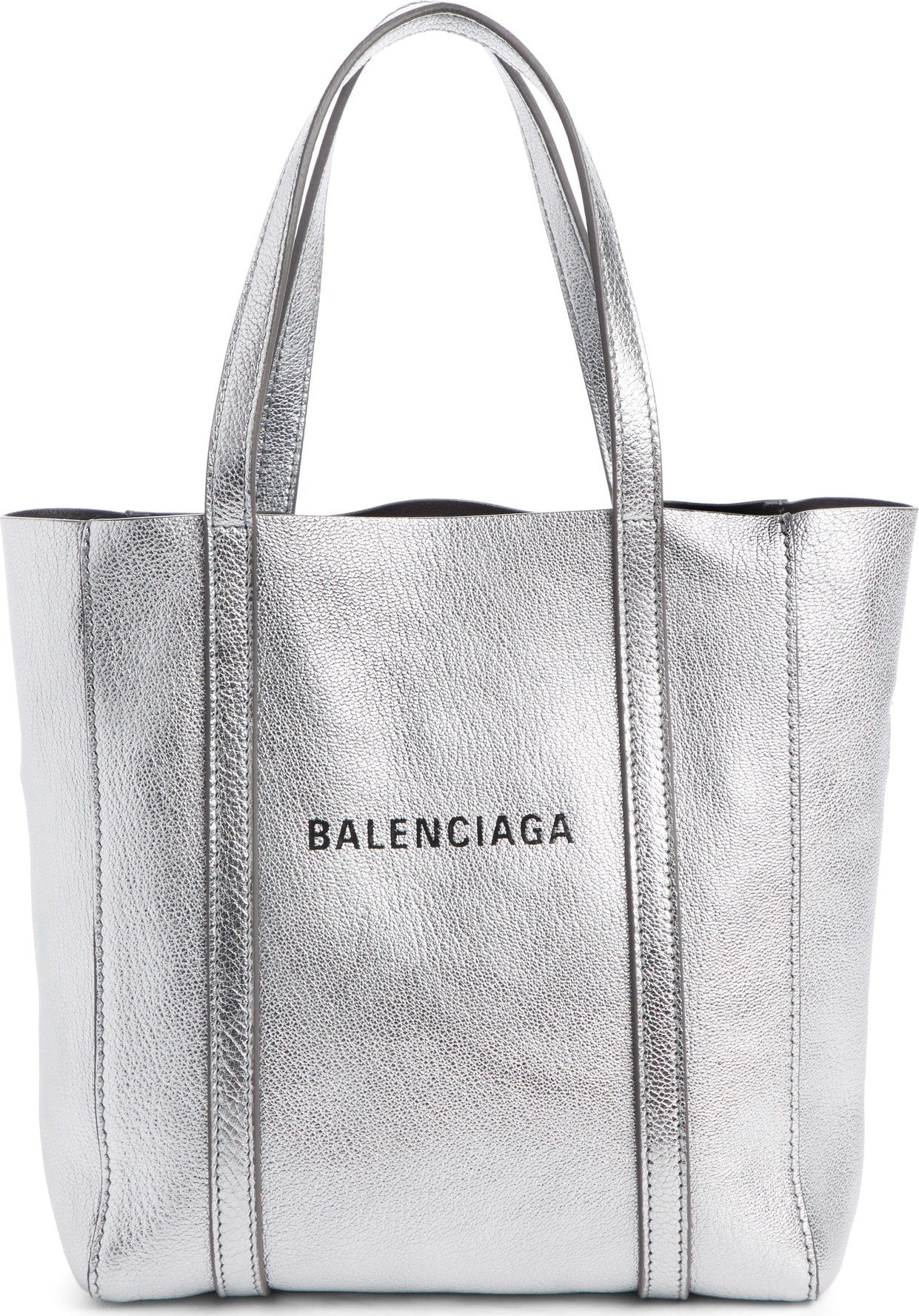Balenciaga Extra Extra Small Everyday Logo Goatskin Tote