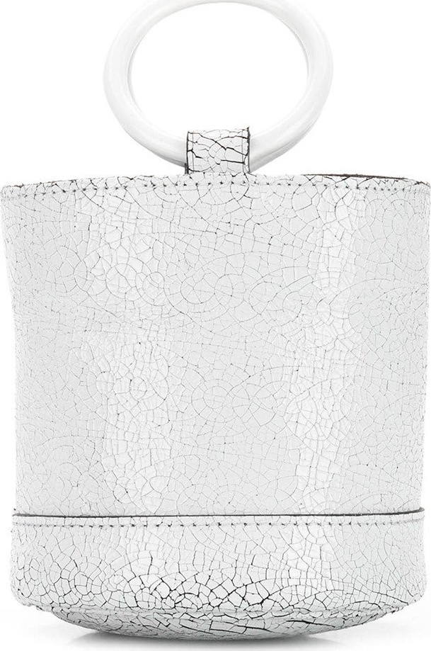 Simon Miller Crackled mini bucket bag