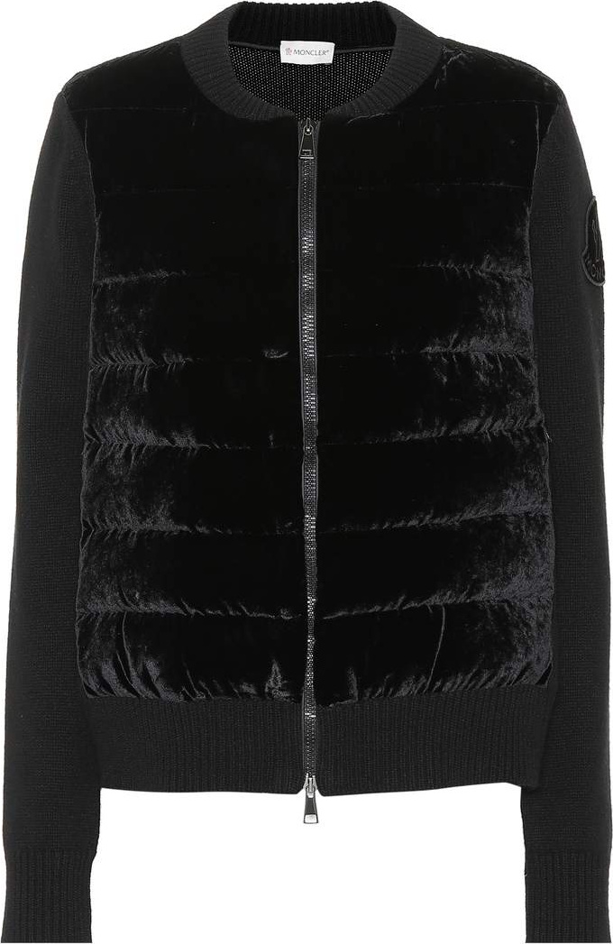 Moncler Wool and cashmere-blend jacket