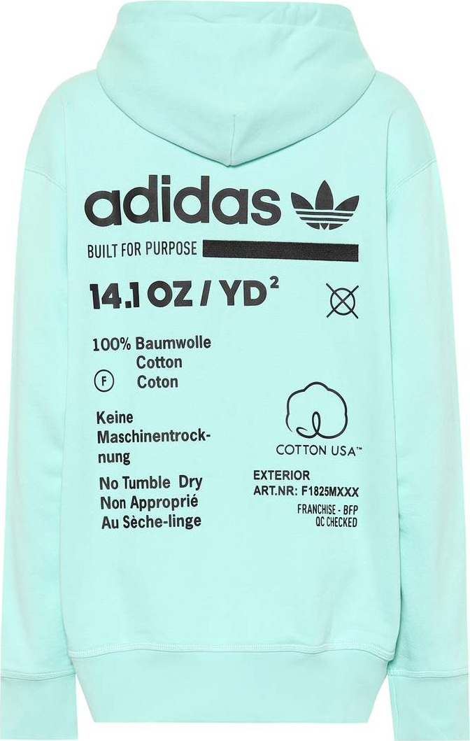 Adidas Originals Printed cotton hoodie