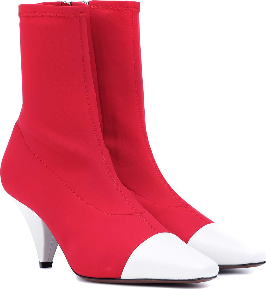 Neous Burkia leather-trimmed sock boots