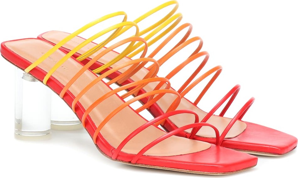 Rejina Pyo Zoe leather mules