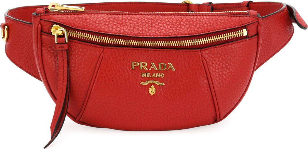 Prada Small Daino Leather Belt Bag