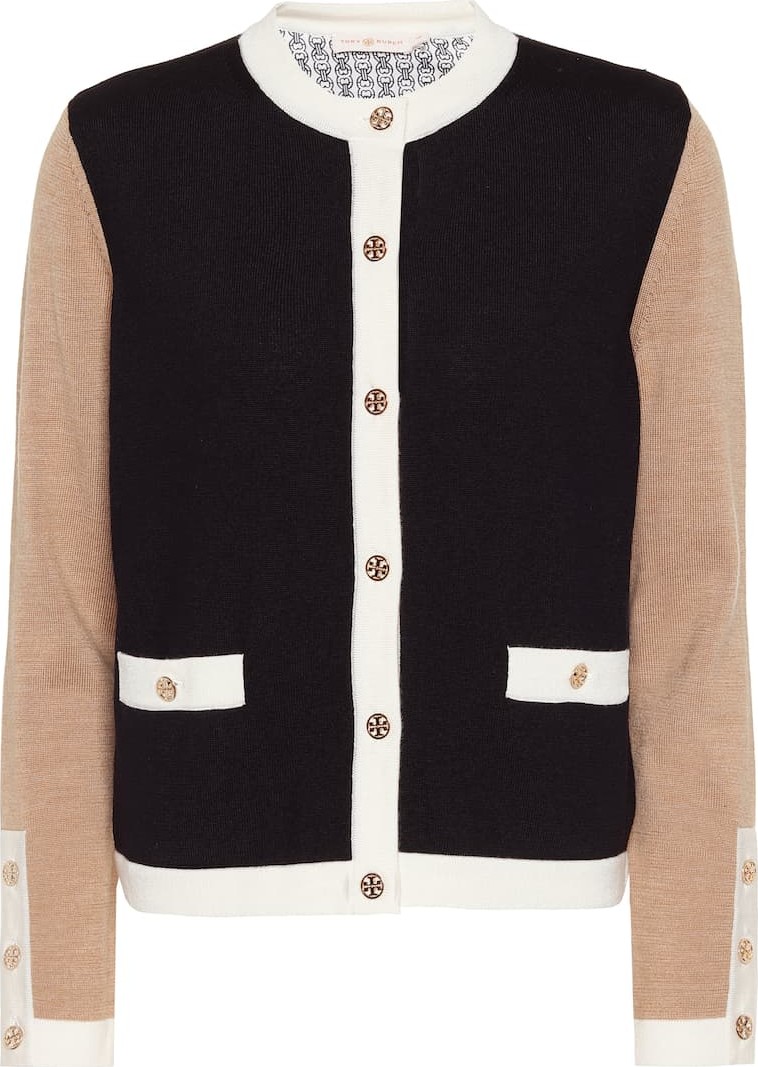 Tory Burch Kendra merino wool cardigan