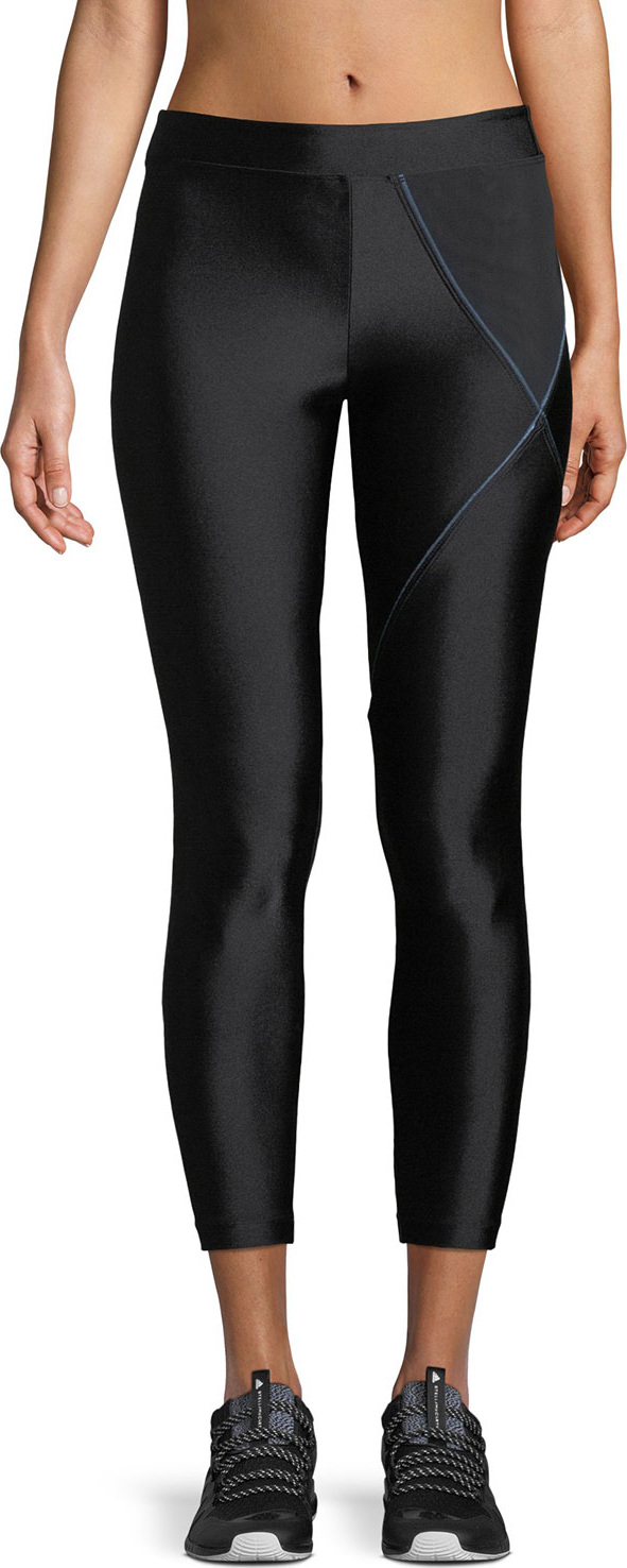 KORAL Knight Cropped Mid-Rise Performance Leggings