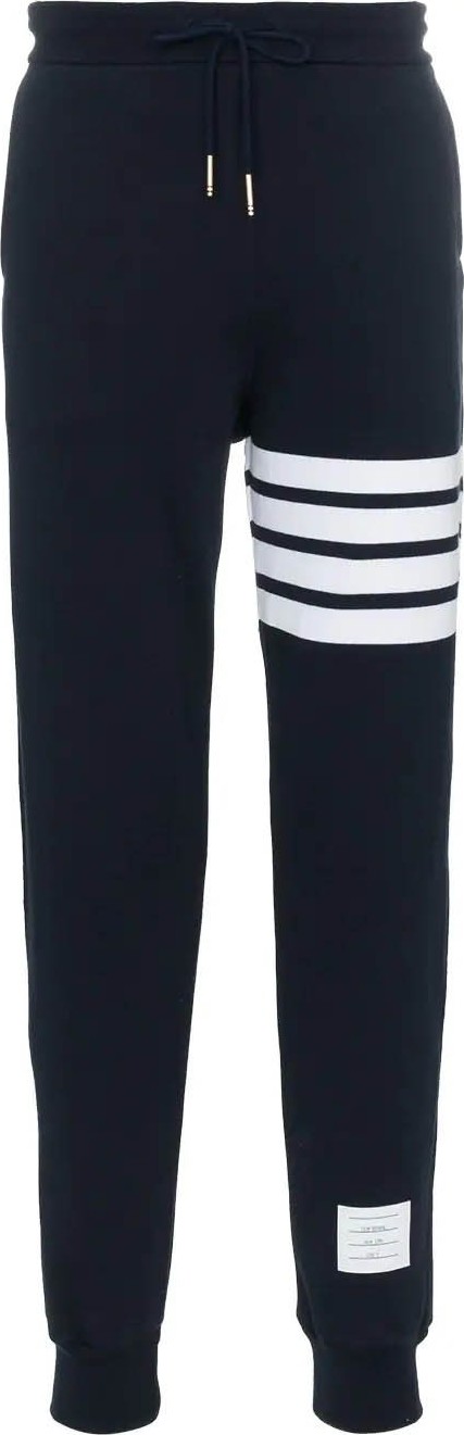 Thom Browne 4-bar jersey sweatpant
