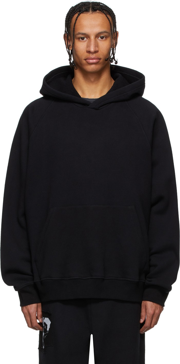 Enfants Riches Deprimes SSENSE Exclusive Black Check Hoodie