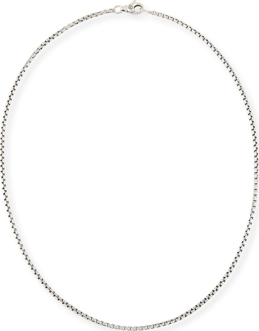 David Yurman Small 20"L Box Chain
