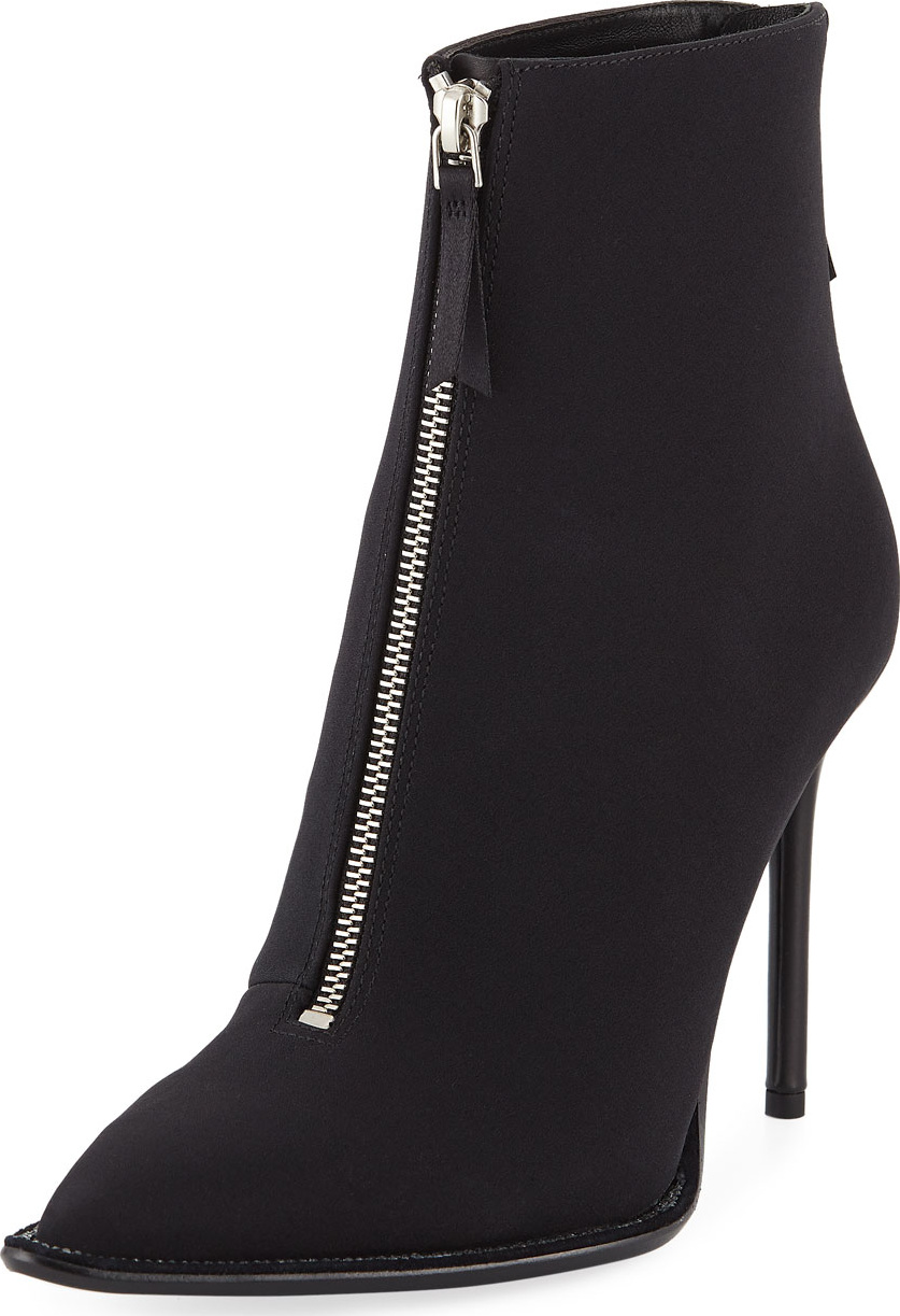 Alexander Wang Eri Nylon Diamante Booties