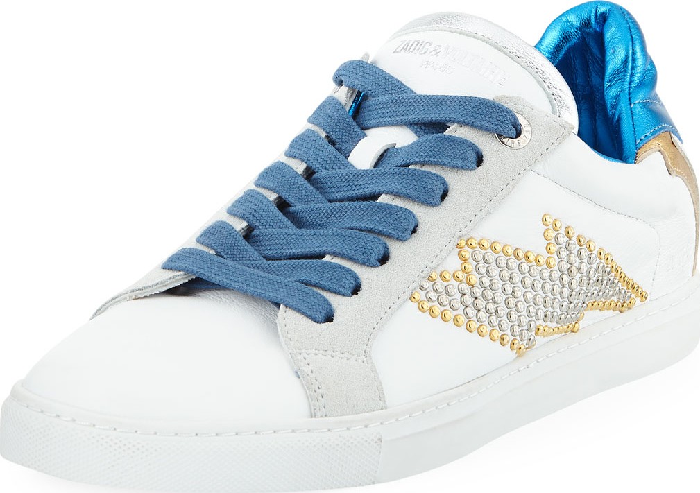 Zadig & Voltaire Flat Studs Platform Sneakers Zadig & Voltaire Flat Studs Platform Sneakers