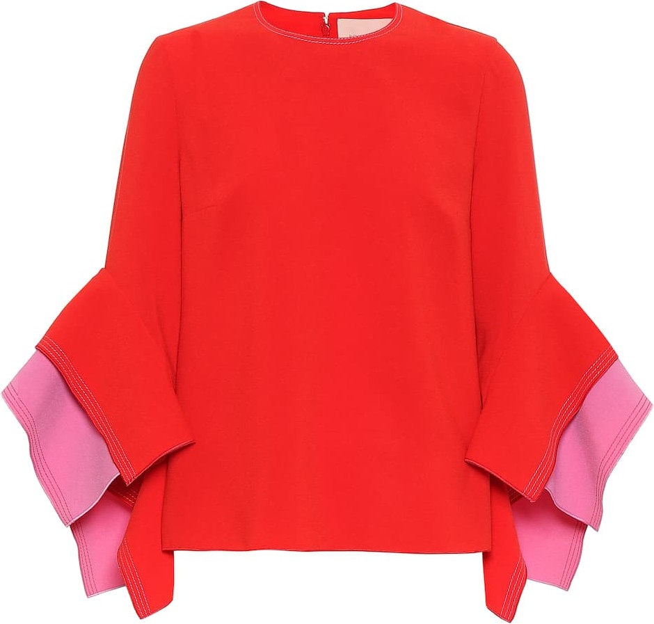 Roksanda Rana crêpe top