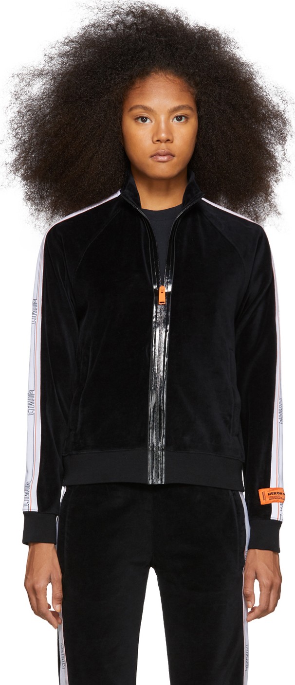 Heron Preston Black 'Style' Track Jacket